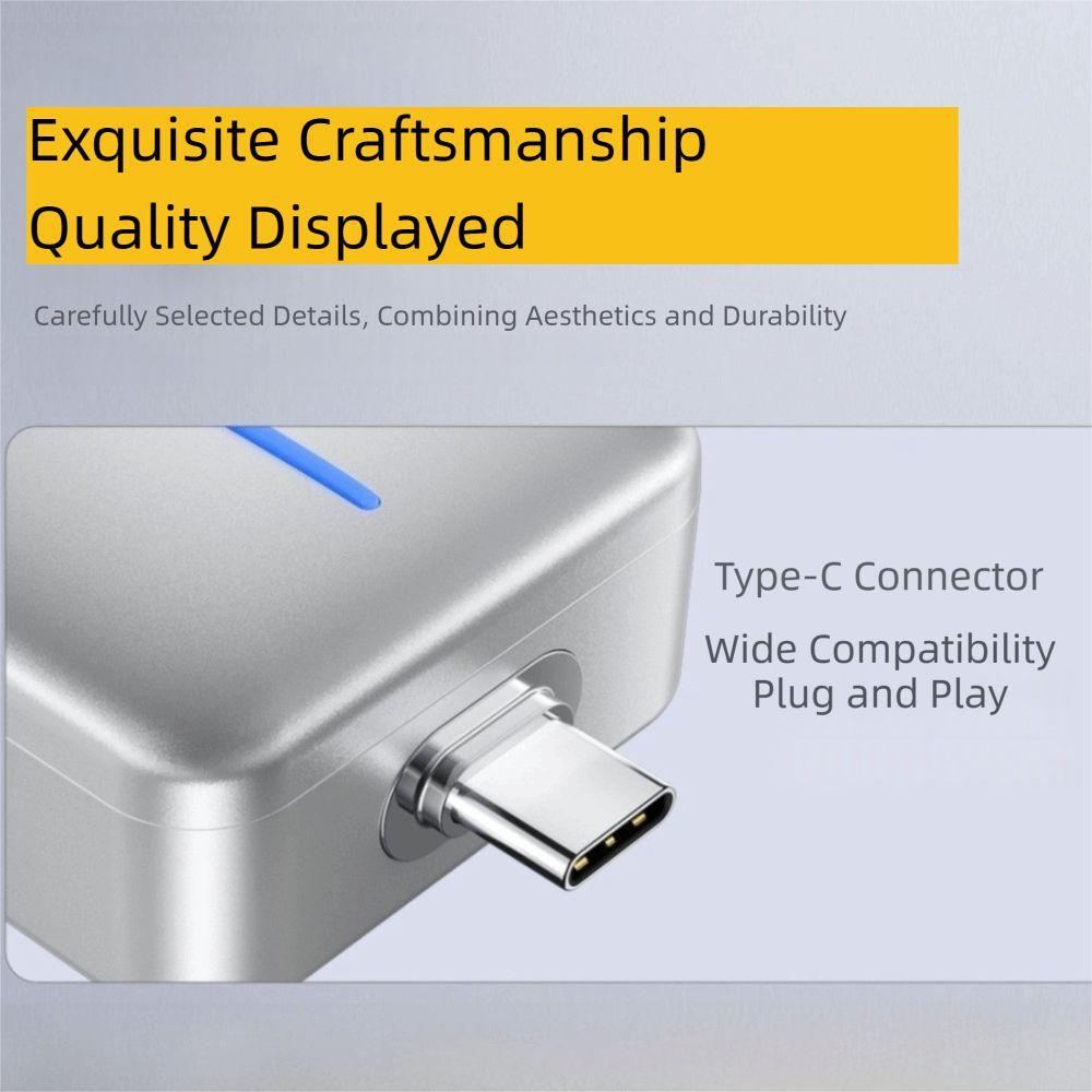 Auto Pop-off Auto Cut Off Charging Adapter Type-C Auto-Eject Charging Adapter Home Charging
