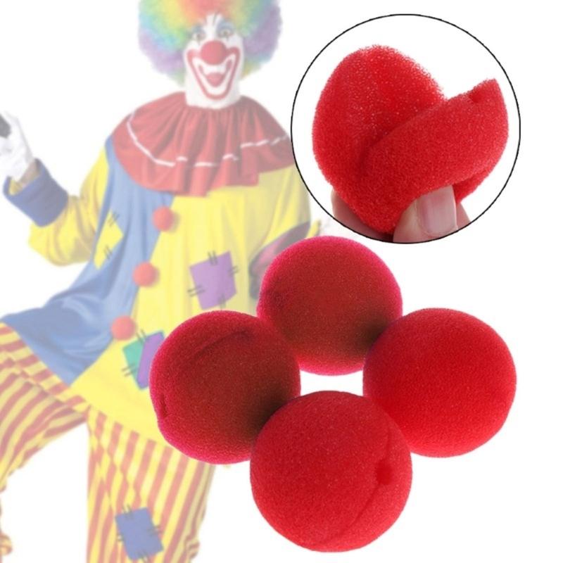 6Pcs Clown Nose, Halloween Cosplay Nose Halloween Party Decorations for Kid and Adults Halloween Cosplay Party