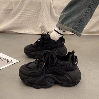 2024 Schoenen voor Dames Lente Dames Chunky Sneakers Platform Sportschoenen voor Dames Witte Dikke Zool Schoenen Zapatillas Mujer