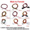 1.25/1.5/HY/PH2.0/XH/XHB/DuPont/SM2.54/2510/VH3.96 Connector Male To Female Wire Calbe Pitch2/3/4/5/6pin Plug Length 10/20/30cm