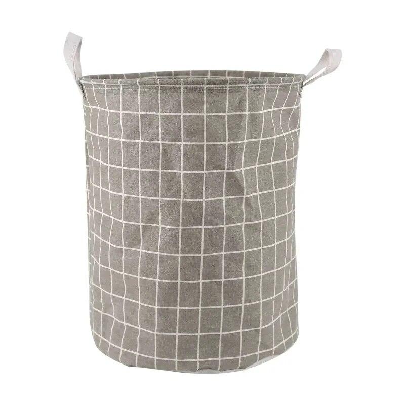Household Fabric Dirty Cloth Basket Cloth Dirty Cloth Basket Storage Bucket Folding Toy Storage Basket Laundry Basket