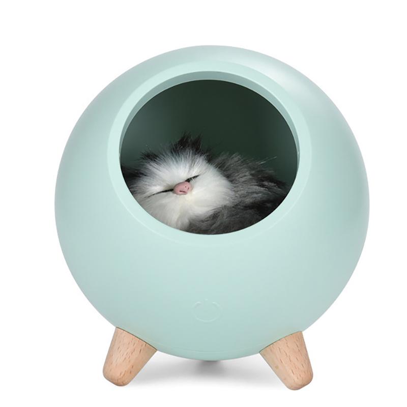

Ночная лампа Dream Cat, настольная лампа с USB-аккумулятором для девочек и детей, подарок для спальни, украшение комнаты, дропшиппинг