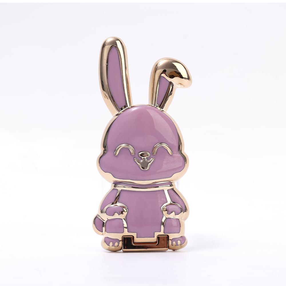 Hot Sale Cell Phone Holder Pull Rod Rabbit Phone Desktop Stands Bracket For iPhone 16 Samsung Xiaomi Foldable Phone Accessories