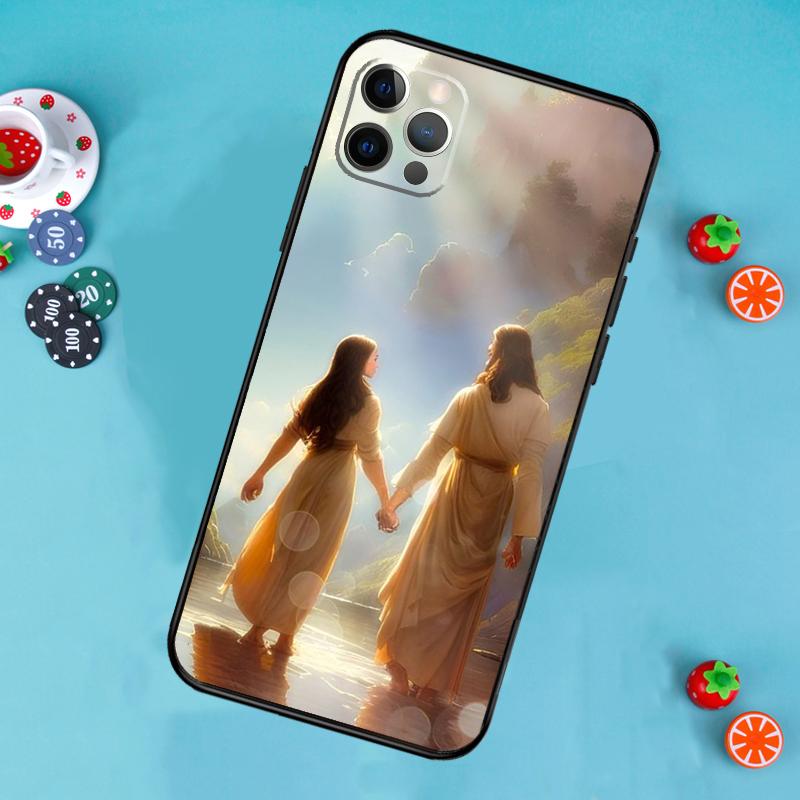 New Faith Christian Religious Jesus Phone Case For iPhone 16 15 14 Pro Max 11 12 Pro 13 Pro Max XS Max XR X Plus Back Cover