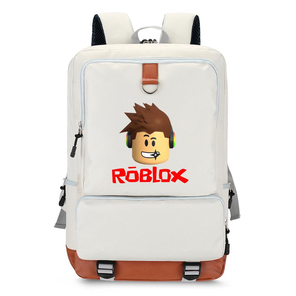 Virtual World Roblox Games Men'S And Women'S Backpacks Backpacks Student School Bags Travel Bags Computer Bags