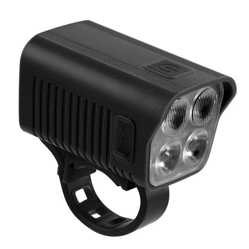 LED Bicycle Headlights Road Bicycle Horn Lights USB Charging Bicycle Headlights Ultra-Bright Bike Headlights Bicycle Accessories