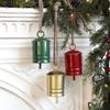 Antique Christmas Bell Pendant Creative Metal Hanging Bells  Xmas New Year Decorative