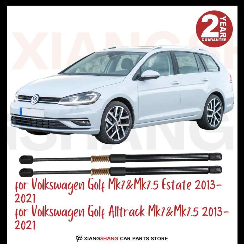 2pcs Rear Tailgate Damper for Volkswagen Golf Mk7&Mk7.5 Estate 2013- Tailgate WITH SPRING Trunk Boot Gas Charged Gas Struts
