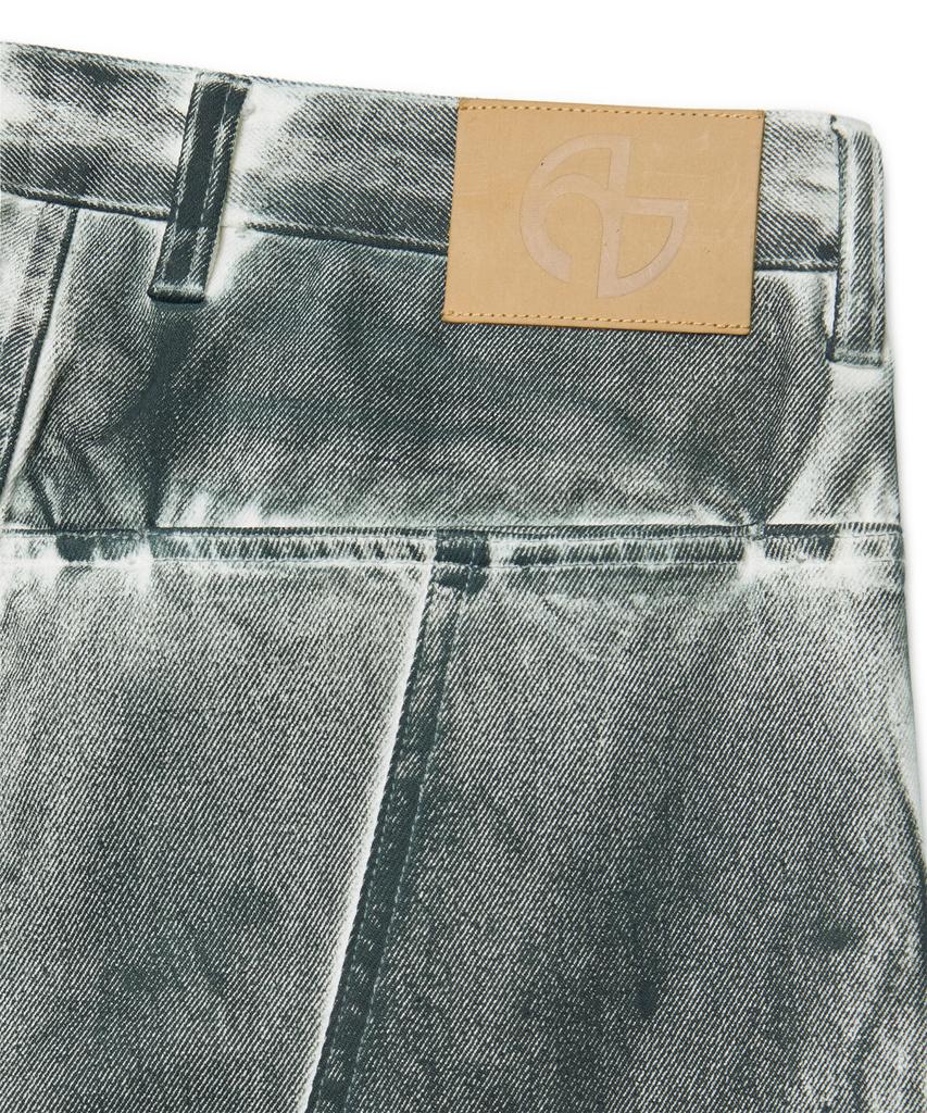 Nomaenyueol Stained D.L Denim Pants - Stained White