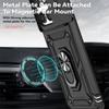 Full Cover For Motorola Edge 2025 Case For Moto Edge 2025 Push Window Magnetic Phone Holder Back Case For Moto Edge 2025 Case