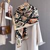 Luxury  Cashmere Women Paisley Scarf Winter Warm Shawl And Wrap Bandana Pashmina Female Foulard Square Thick Blanket Poncho