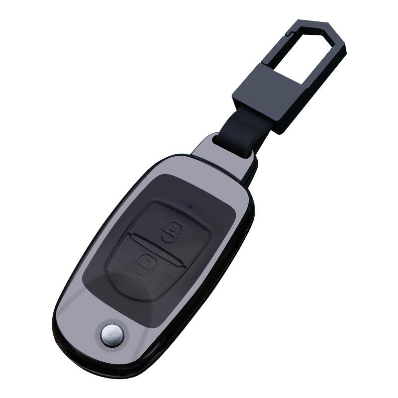 Baojun Lechi Car Key Case: Metal Protective Shell with Buckle