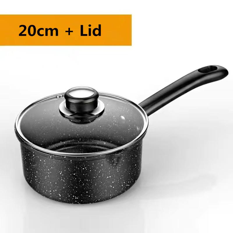 Non Stick Granite Maifan Stone Cookware Ceramic Pot Cooking Saucepan Hotpot Casserole Induction Cookware Kitchen Boiling Pot