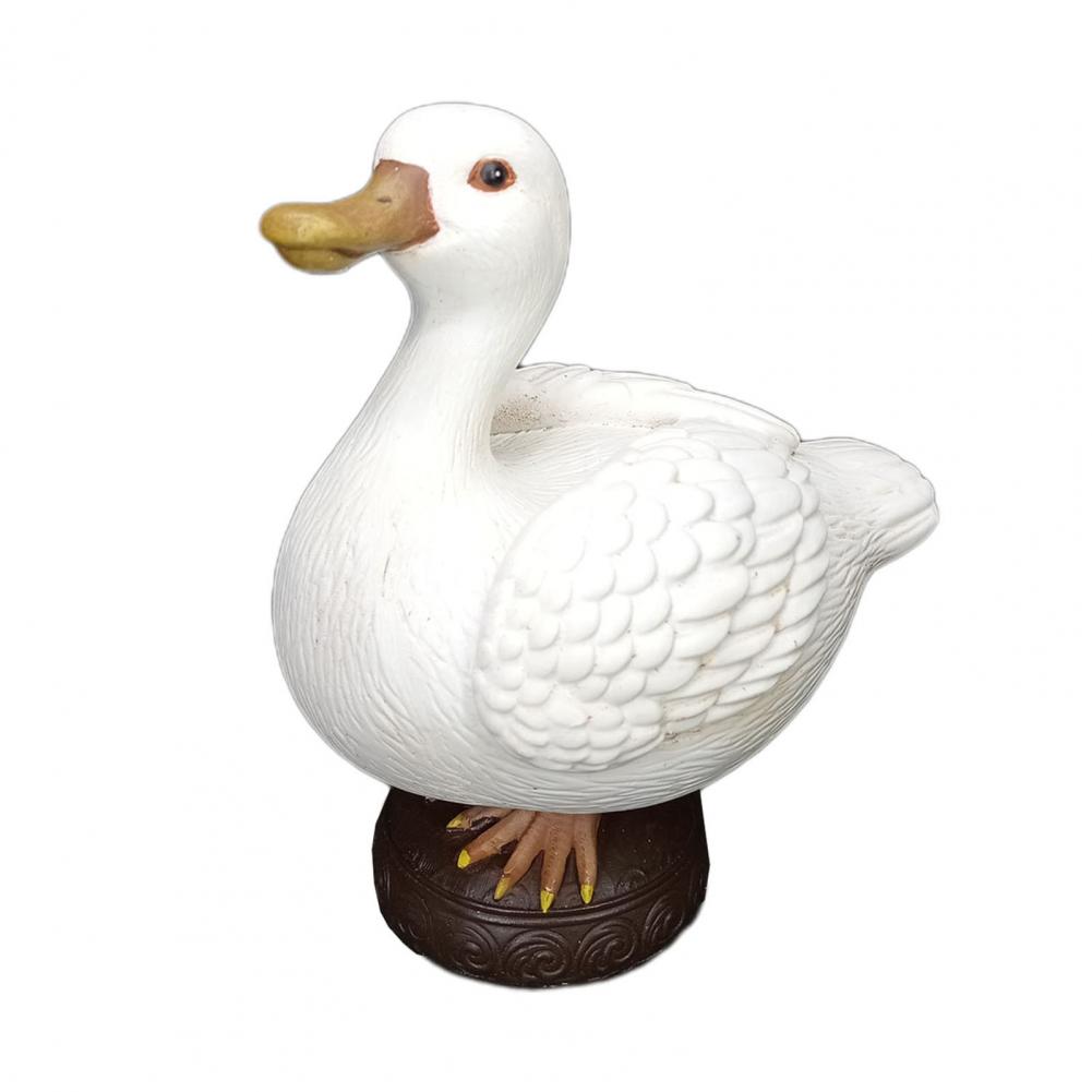 

Duck Ornament Magnetic Key Holder Resin Duck Goose Key Holders for Home Office Decor Cute Figurines with Magnetic Tool Racks