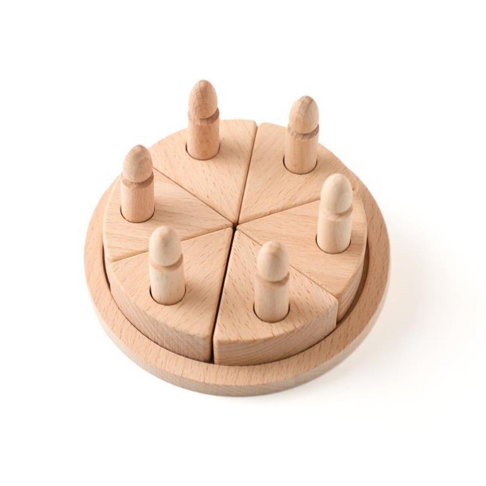 Food Cutting Simulation Birthday Cake Interactive Games Wooden Toy Beech Wooden Pallets Children A