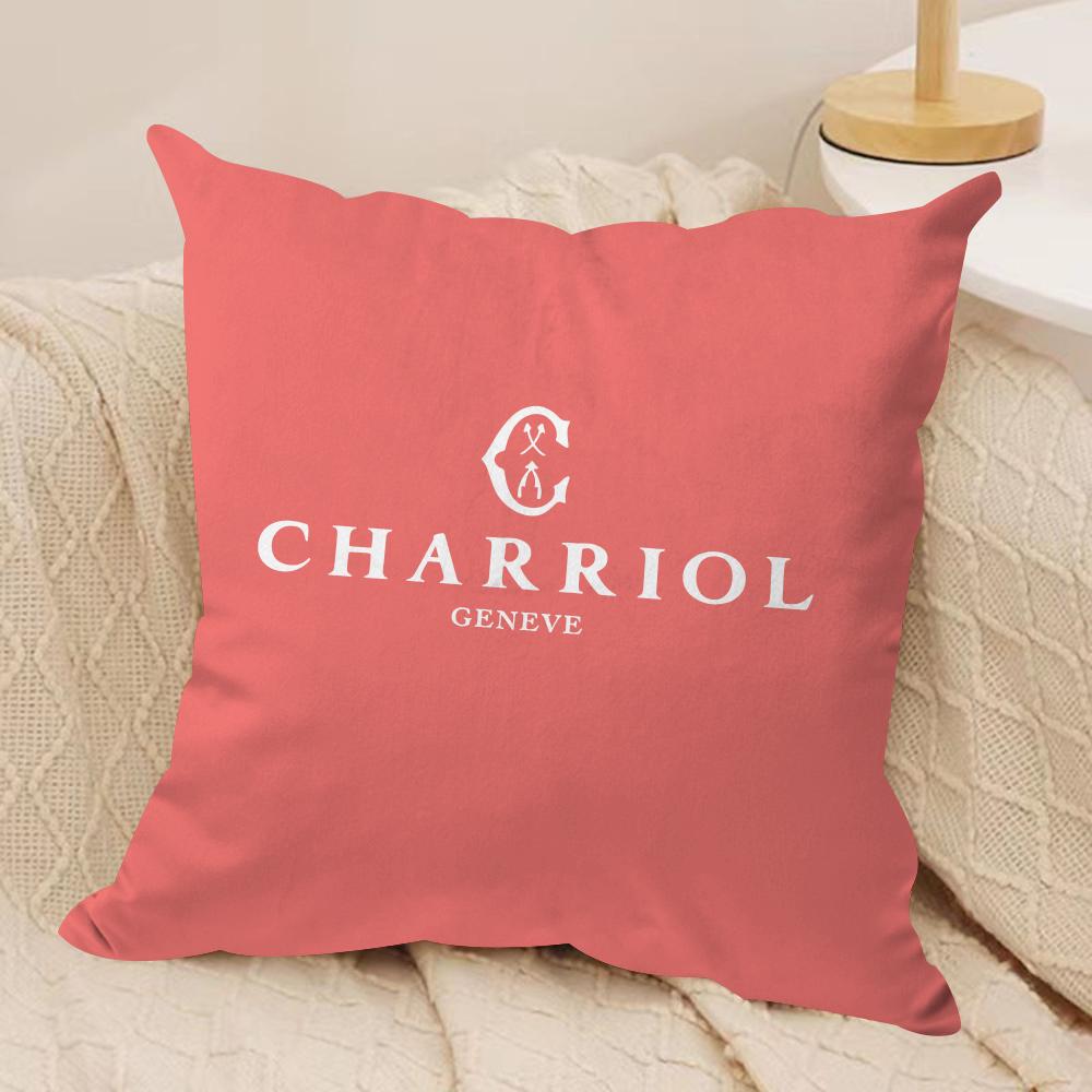 Luxury CCharriol Cushion Cover Pillowcase Ultra Soft Skin Friendly Fabric Cloud Like Comfort  Concealed Zipper