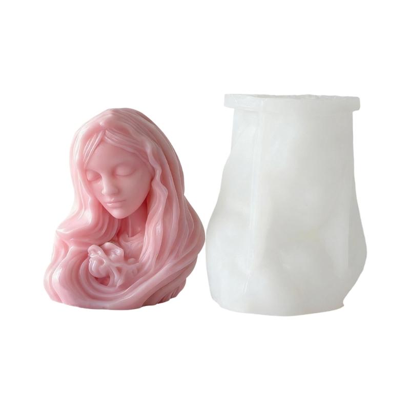 Multipurpose Silicone Mould for Portrait Relief Art Craft Cement Plasters Candle Making