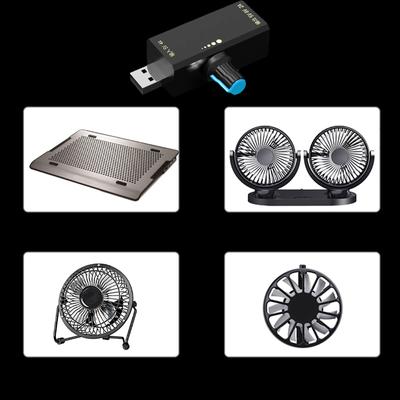 USB Fan Wind Regulators Speed Controller Fan Speed Governor Noiseless Cooling Solution Enjoy Quiet and Effective Cooling