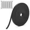 Black Magnetic Tape Roll Thin Strips, 1/4 Inch X 25 Feet Magnetic Whiteboard Graphic Decorative Tape Marking Line for Classroom Office Fridge Charts