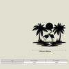 Flamingo Palm Tree Metal Wall Art Modern Tropical Sunset Sign Mural Home Room Patio Yard Indoor Outdoor Decor Gift Boho Farmhouse Hanging Ornament