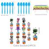 Dandys World Cartoon Party Supplies With Disposable Tableware For Birthday Celebration Decor
