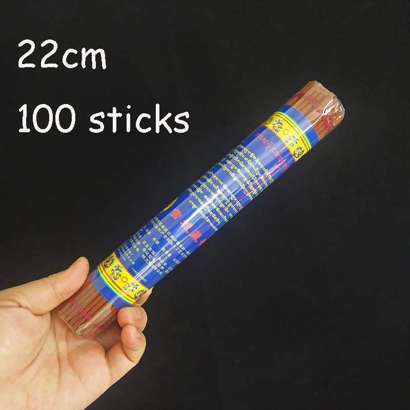 YXY 100sticks Tibetan Incense Sticks 22/28cm Buddha Sandwood Incense Wholesale Bulk Househole Scents 3mm Stick Incense Fragrance 22cm 100pcs
