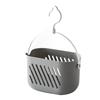 1pc Hanging Shower Toiletry Bath Kitchen Baskets Tub Corner Organizer Dorm Tote Hooks Rack Hangable Storage Basket with Hook