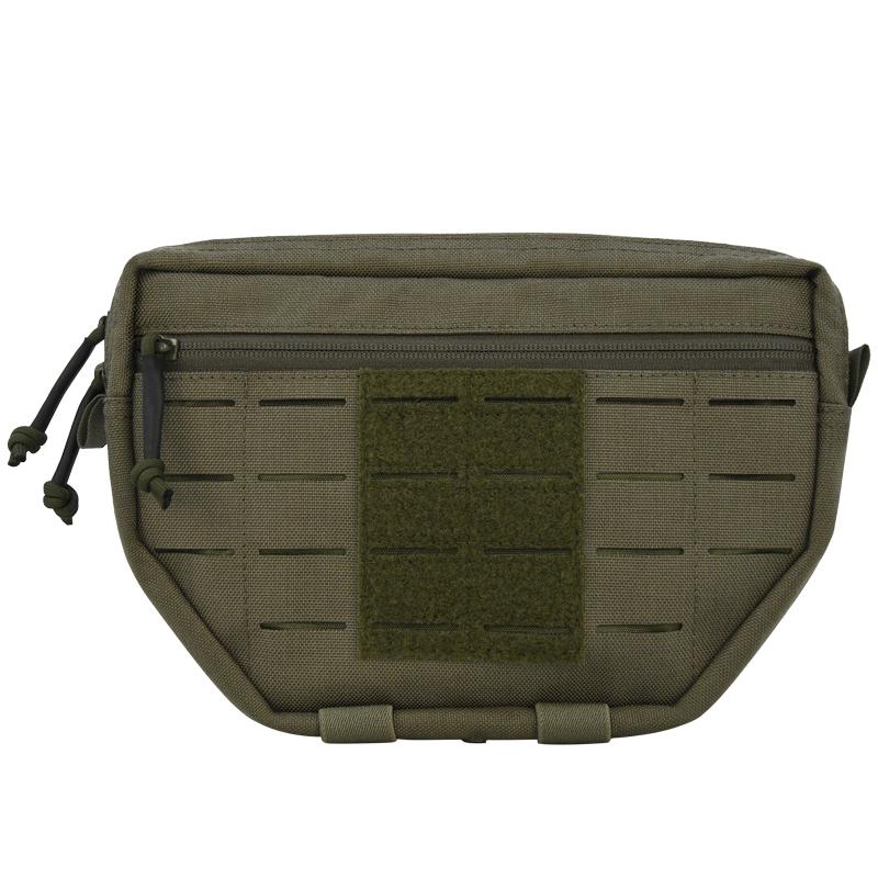 

1050D Sports Hunting Dump Pouch Nylon Front Pouch of Plate Carrier Chest Rig with Molle Carrying Kit Pouch