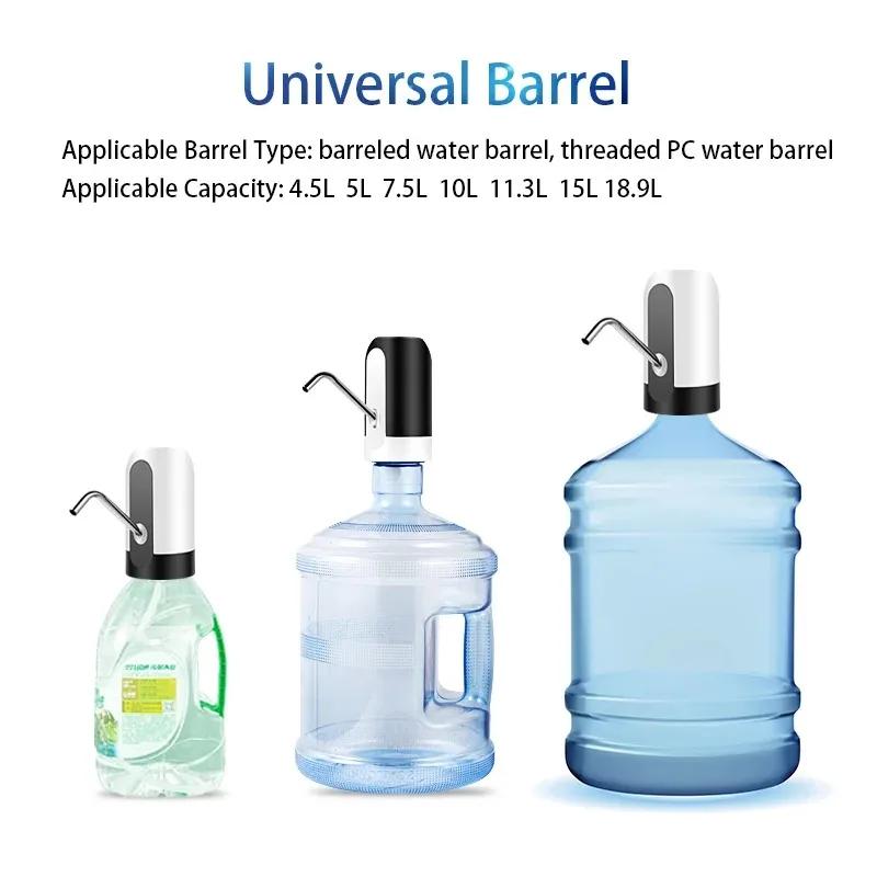 

Water Dispenser Bottle Kitchen Drink Items Waterer Garden. Pump Dispensing Automatic Manual Home Electric Carboy Bar Dining S