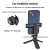 Multifunctional Phone Holder: Dual-Mount, 360° Rotation, Live Broadcast, Horizontal/Vertical Shooting.