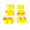 Silicone Pads Round Bottom Furniture Feet Double Tube Feet Covers Chair Leg Caps Plastic Pipe Cover