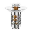 Stainless Steel Pop-Up Sink Stopper Replacement Core, Easy Install Anti-Leak Design Fits 27-40mm Sink Openings