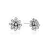 More Flower Silver Earrings OTE122905QWW