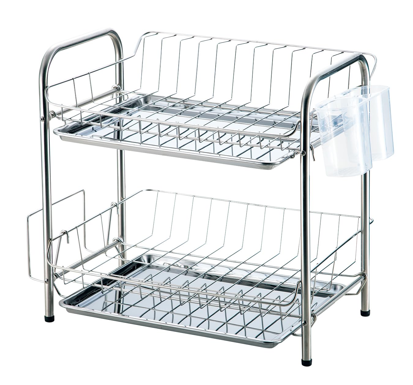 

Корзина для сушки посуды Pearl Metal, 2-ярусная, нержавеющая сталь, Sweezy HC-305