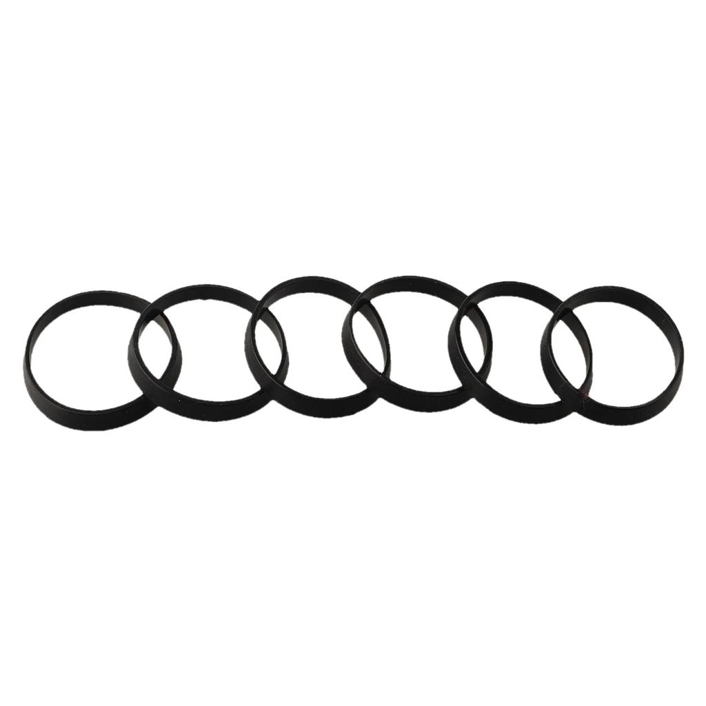 6x 40mm Rubber Seal Rubber Washers For Plumbing Sink Pipe Fittings Waste Pipe Sealing Gasket Drainage Pipe Gasket Conical Washer