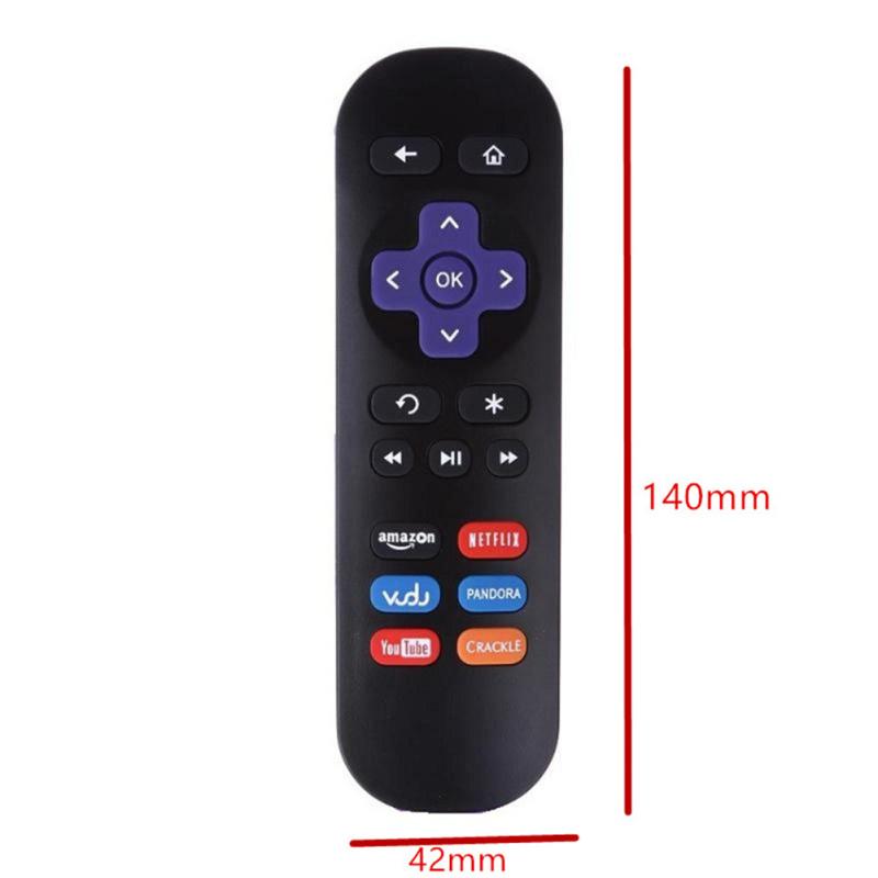 Zapasowy pilot kompatybilny z Roku 1/2/3/4 4k Hdr Lt Hd Xd Xs Con Netflix Vudu Yout Ube