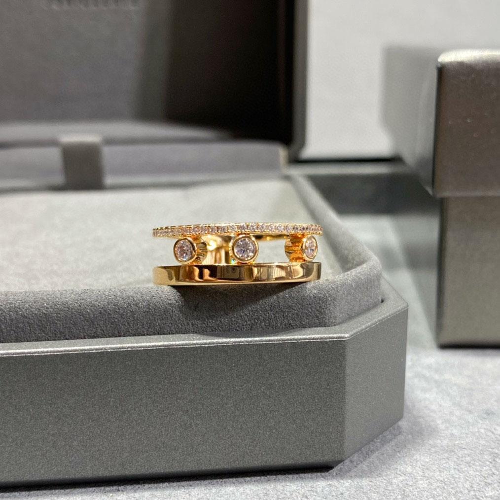 

2023 Популярный бренд Винтажные женские кольца Роскошные украшения для женщин Дизайнерские кольца Превосходное качество Модные классические кольца с бриллиантами 8 золотой