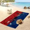Inter Printed Beach Towel Quick Dry Soft TowelPortable Large Rectangular Beach Blanket for Travel Swimming Pool