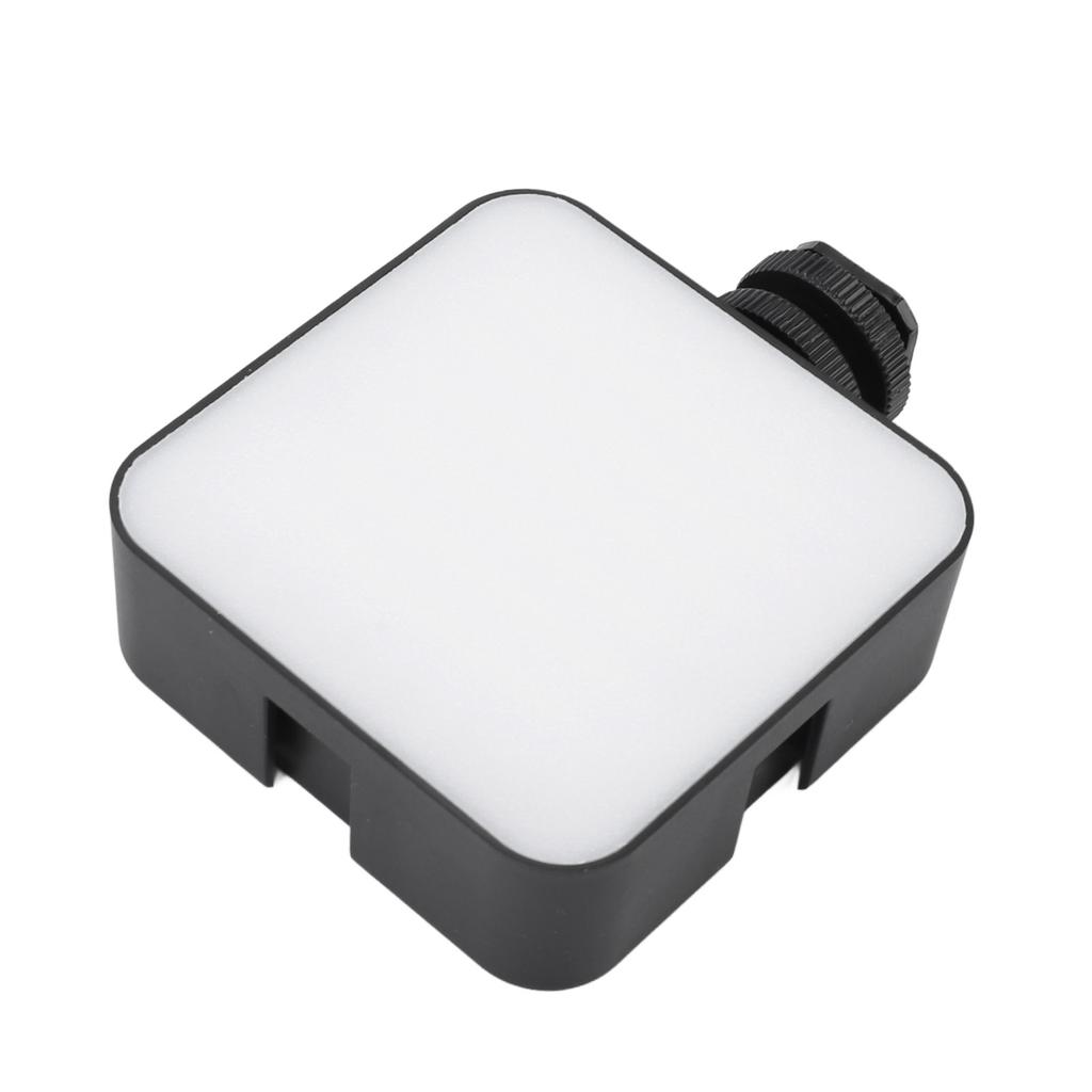 LED Video Light 3 Color Temperature Dimmable Rechargeable On Camera Video Light Portable