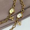 Watch Women'S Oval Simple Dial Small Fish Pendant Niche Light Luxury Fashion Daily Versatile Women'S Quartz Watch