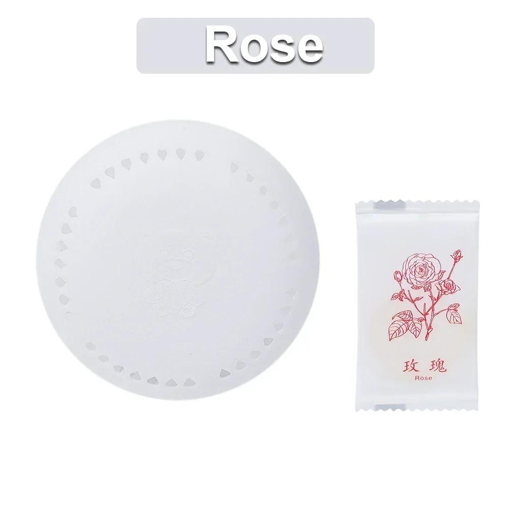 12 SETs Car Air Fresheners Toilet Aromatherapy Long Lasting Deodorization Round Solid Air Freshener Car Interior Accessories