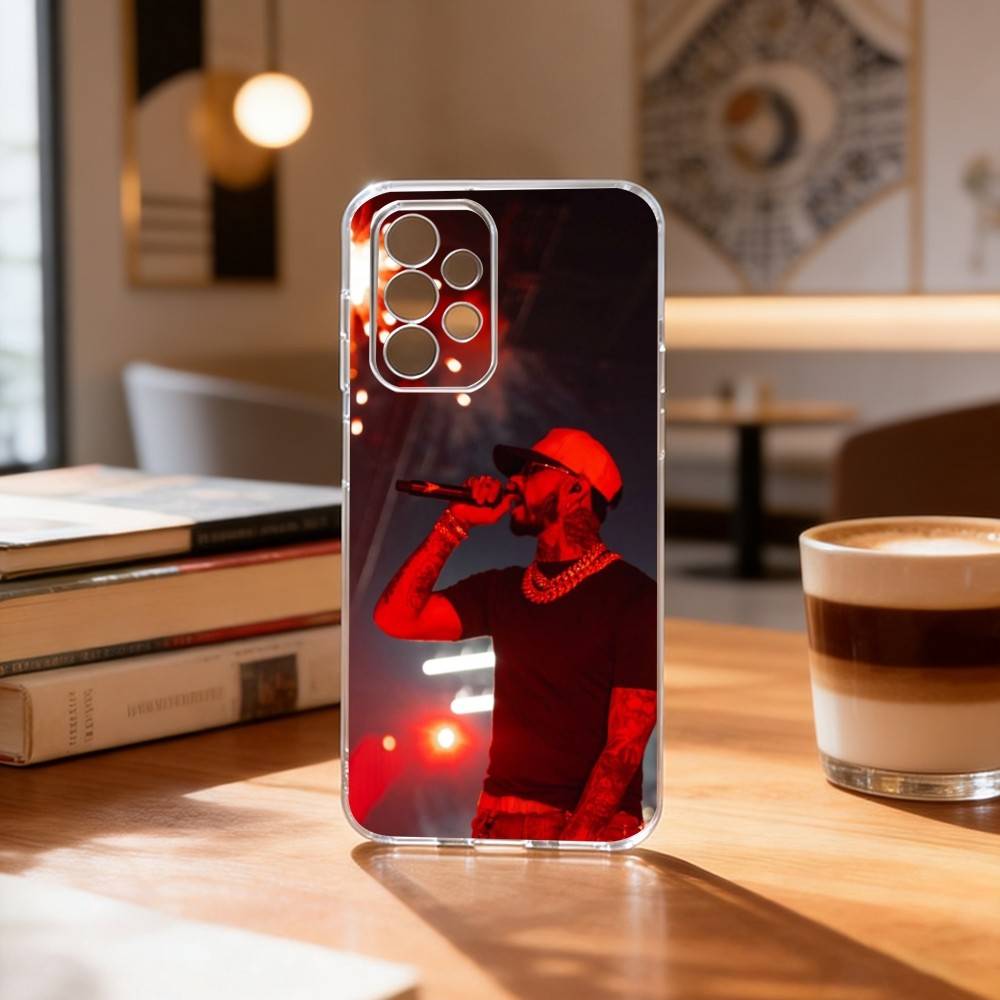 

Real Hasta La M-Muerte Anuel Phone Case Transparent Silicone Soft For Samsung S25,S24,S21,S22,S23,S30,Ultra,S20,Plus,Fe Samsung S225G