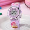 New Silicone Strap Cartoon Watch Luminous Glow Watch Student Edition Graduation Season