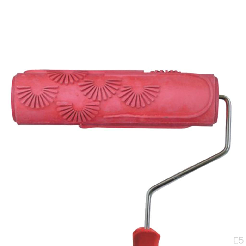 7" Rubber Paint Roller Sleeves Wall Painting Decorating Tool Home DIY
