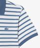 LACOSTE Men'S Contrast Neck Striped Short Sleeve Polo Shirt Ph486E-56G 776
