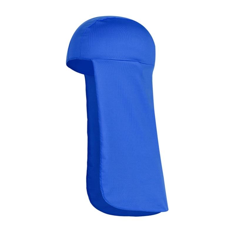 Amazon Summer Outdoor Sports Long-tail Cap Riding Breathable Towel Hat Bag Head Cap Hills Shawl Inner Hats White