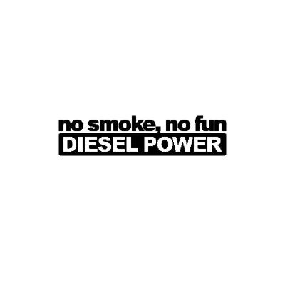 14.5*3.4CM For DIESEL POWER Letters Decoration Vinyl Car Stickers Auto Fender Rear Trunk Decal for Toyota Corolla Camry Volvo