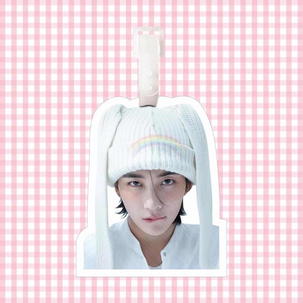 Yoon Jeonghan Seventeen Luggage Tag Keychain Ornament