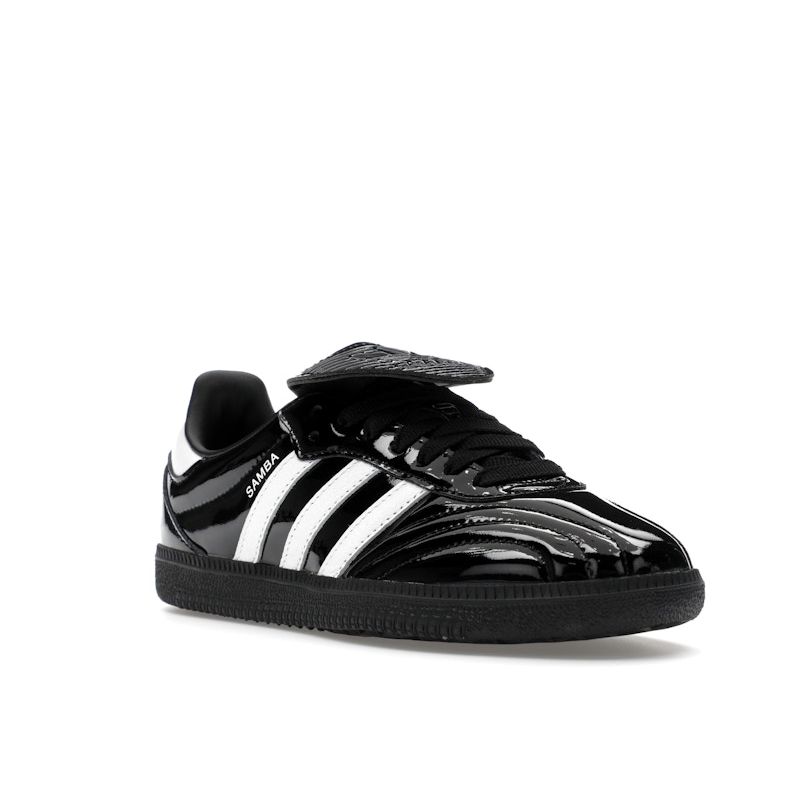 Adidas Samba LT Lakkskinnpakke - Svarte Damesneakers Core-Black Fottøy-Hvit JI2707