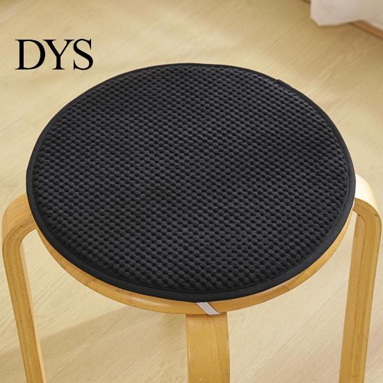 Corduroy Circular Seat Pad Round Stool Pad, 15.75" Non-slip Cushion Soft Sponge for Home Bar Stools Chair
